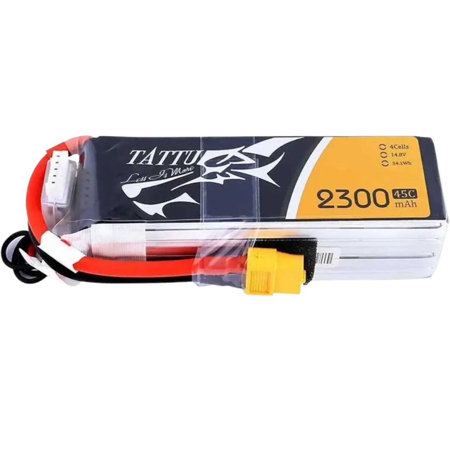 Аккумулятор LiPo 2300mAh 4S 14.8V 45C XT60